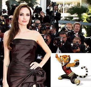 Анджелина Джоли – Тигрица (Панда Кунг Фу, 2008)