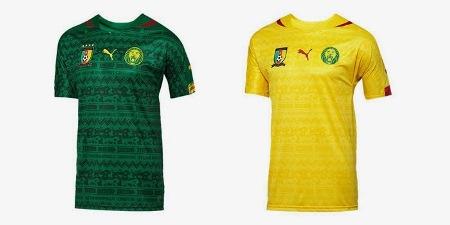 Форма сборной по футболу - Камерун